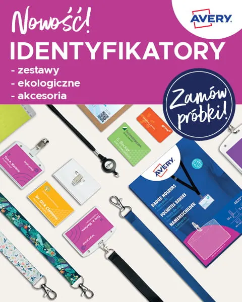Próbka - identyfikatory samoprzylepne AVERY ZWECKFORM
