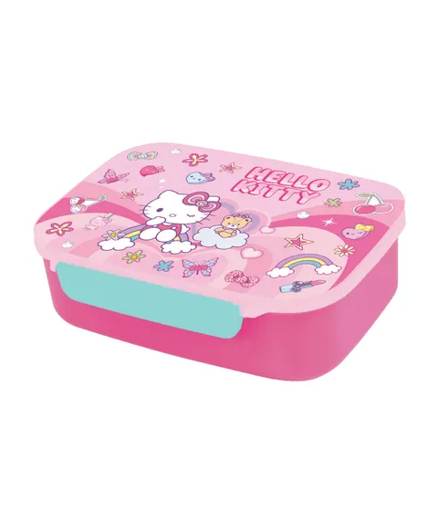 HELLO KITTY - FOODYX - ŚNIADANIÓWKA Z PRZEGRÓDKĄ - PINK - 1 /24/