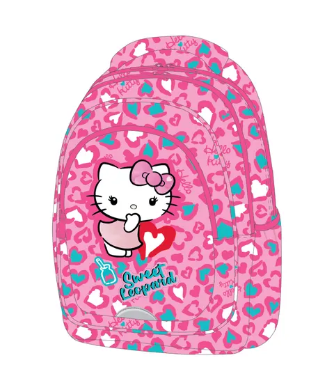 HELLO KITTY - FAST - PLECAK SZKOLNY do klas 1-3 PINK 2