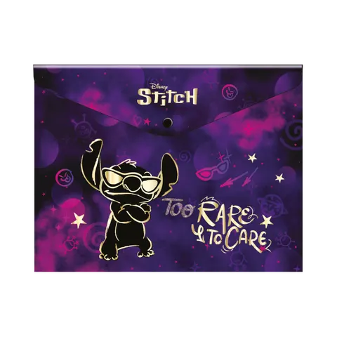 DISNEY GOLD - KOPERTA NA DOKUMENTY A4 / PP - WZÓR 3 - STITCH /6/