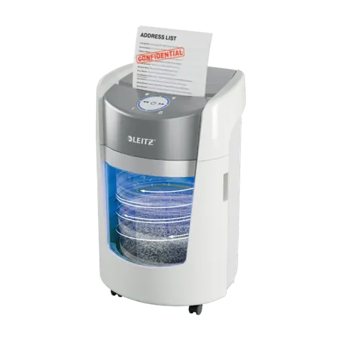 NOWOŚĆ!!! Niszczarka Leitz IQ OptiMax Small Office, 350 ścinki 2x15mm P-5