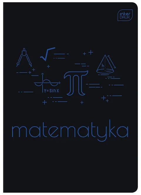 Interdruk Zeszyt A5 60 kartek w kratkę M 70g UV Matematyka