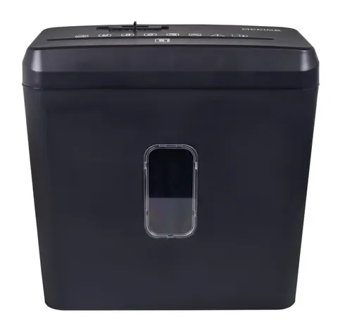 Niszczarka OFFICE PRODUCTS, ścinki, do 5 kartek A4, kosz 8l, czarna