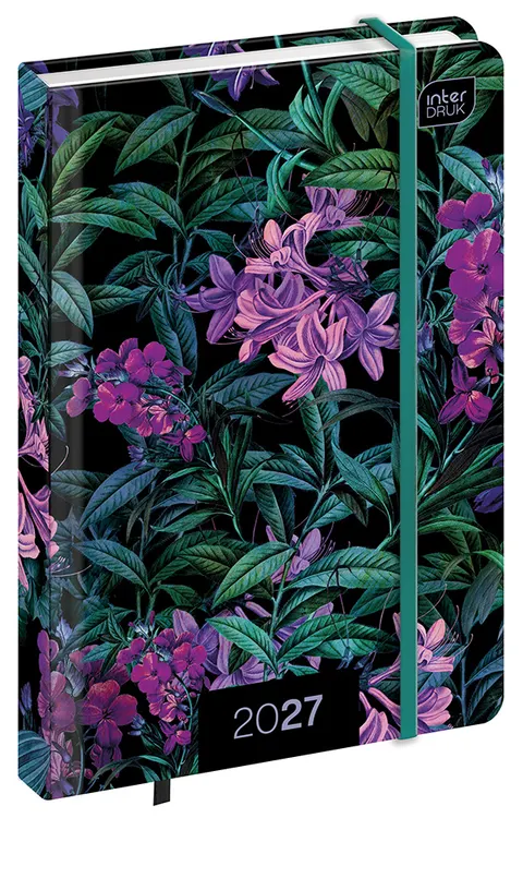 Interdruk Kalendarz książkowy A6 192 Mat+UV Lilac