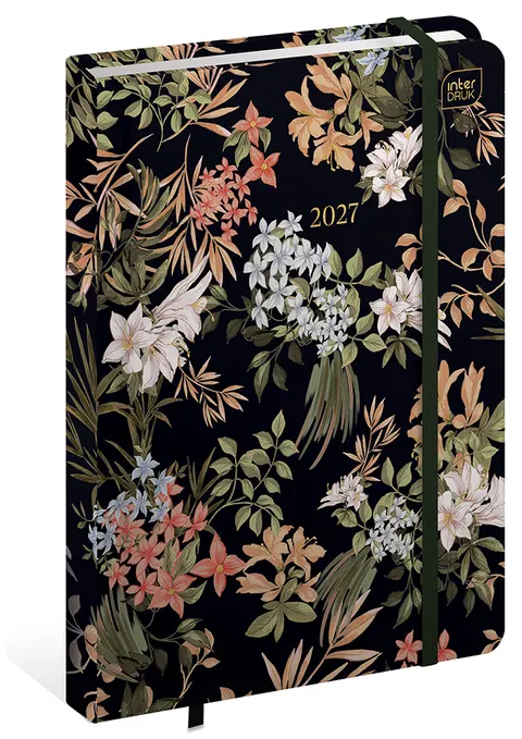 Interdruk Kalendarz książkowy B6 192 Metallic Bloom