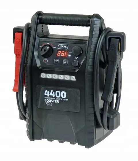 Urządzenie Rozruchowe Ideal Booster 4400 PRO 12/24V - Akumulator 44 Ah