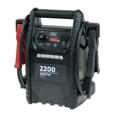 Urządzenie Rozruchowe Ideal Booster 2200 PRO 12V - Akumulator 22 Ah