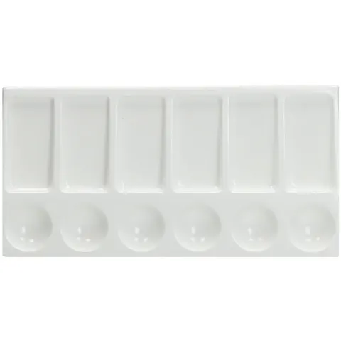 Paleta plastikowa do akwareli 12x23