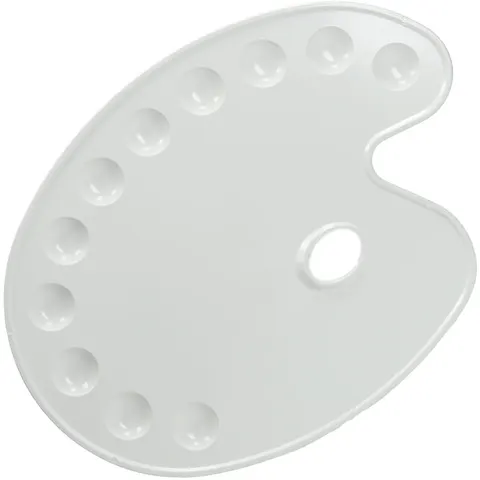 Paleta malarska owalna 27x36 plastikowa 186 CWR