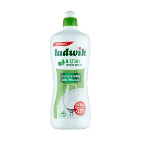 LUDWIK Płyn do mycia naczyń MIĘTOWY, 900 g