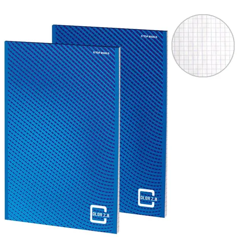 Brulion TOP 2000 Color 2.0 70 g A4 50 ark. kratka