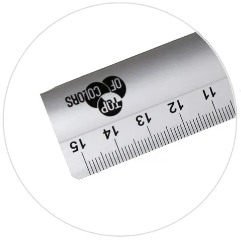 Linijka aluminiowa TOP2000 15 cm