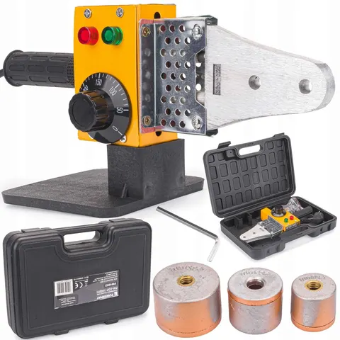 ZGRZEWARKA POLIFUZYJNA DO RUR PCV PP 1500W 3-Matryce 20-32MM POWERMAT