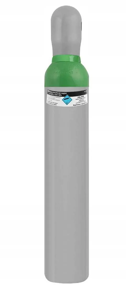PEŁNA MIX BUTLA MIGOMAT MIESZANKA ARGON/CO2 8L 200 BAR