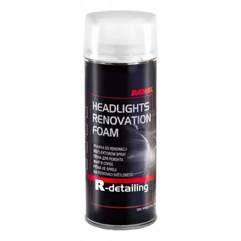 PIANKA DO RENOWACJI REFLEKTORÓW LAMP W SPRAYU 400ml RANAL
