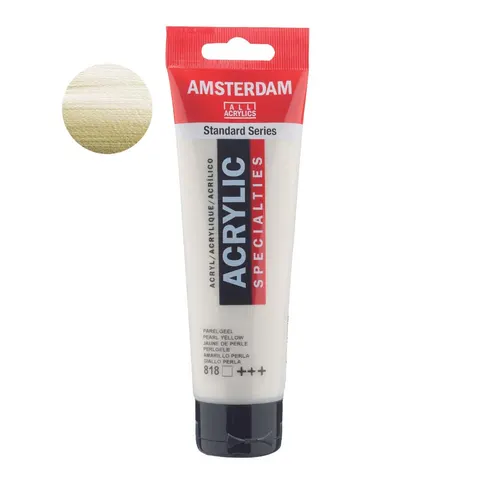 Farba akrylowa Amsterdam Talens 120 ml 818 Pearl Yellow