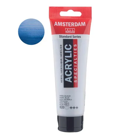 Farba akrylowa Amsterdam Talens 120 ml 820 Pearl Blue