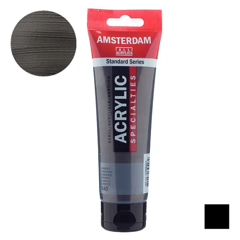 Farba akrylowa Amsterdam Talens 120 ml 840 Graphite