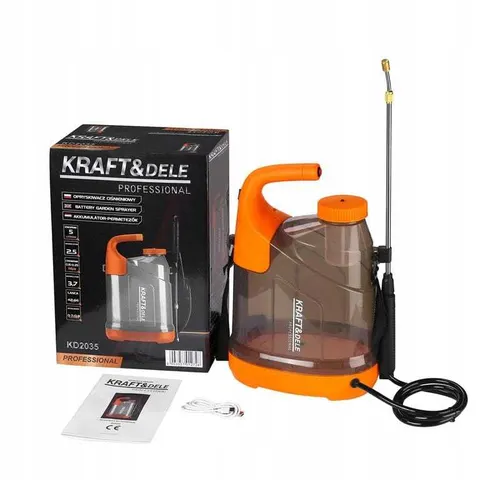 OPRYSKIWACZ AKUMULATOROWY ELEKTRYCZNY 5L KRAFT&DELE KD2035