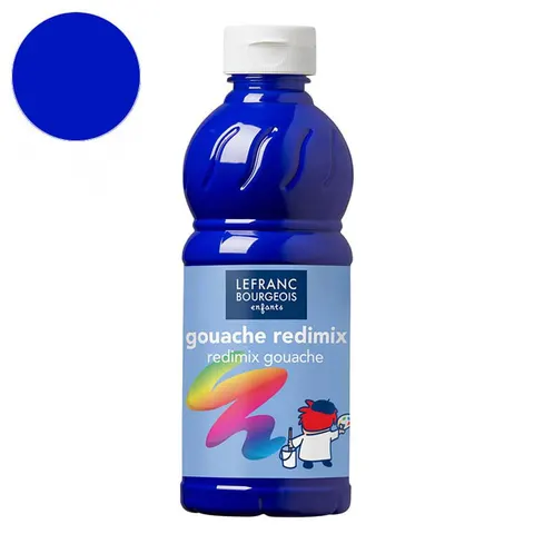 Farba plakatowa L&B Gouache Redimix 500 ml - 054 Ultramarine