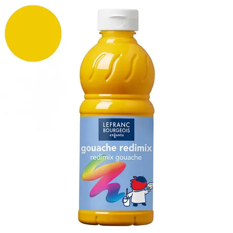 Farba plakatowa L&B Gouache Redimix 500 ml - 176 Gold yellow