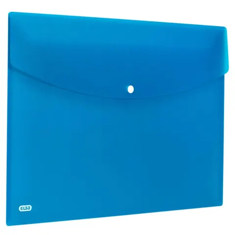 Teczka koperta przejrzysta Elba A4 blue