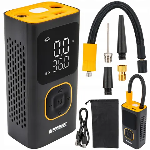 KOMPRESOR SAMOCHODOWY AKUMULATOROWY PM-KAP-150T