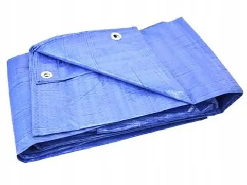 Plandeka 4x6m niebieska