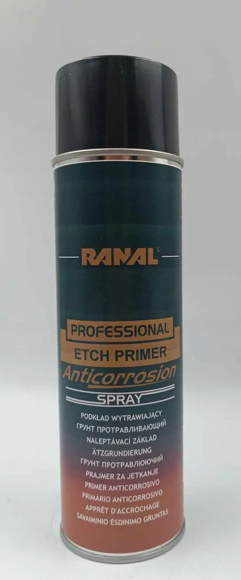 Ranal [Black Line] Etch Primer Spray – Podkład Wytrawiający Reaktywny Szary 500ml
