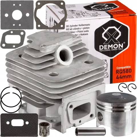 CYLINDER Z TŁOKIEM DO KOSY SPALINOWEJ RQ580 / 44MM DEMON