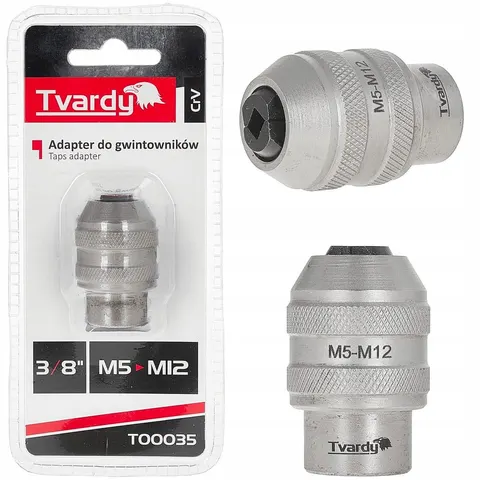 Adapter do gwintowników 3/8" M5-M12 CrV (120)
