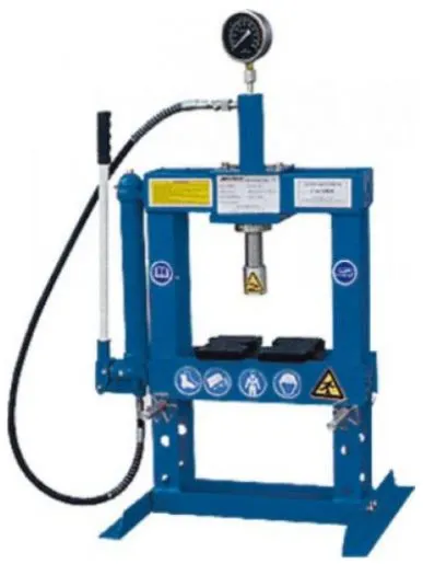 Prasa hydrauliczna 10 ton HLR-10U/2 PROMA