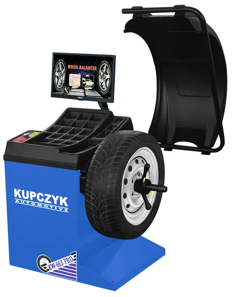 Wyważarka do kół KW-663 PRO Kupczyk Automat Laser