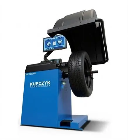 Wyważarka do kół KW-700LHB laser automatyczna Kupczyk