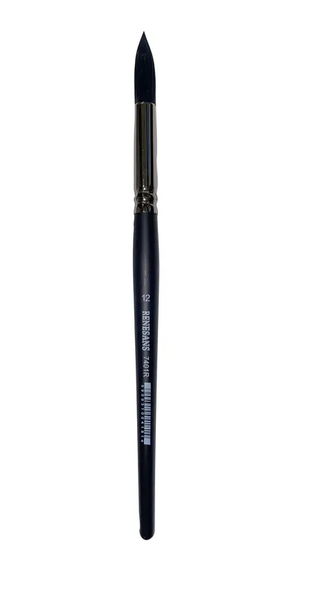 Pędzel Renesans 7401R - 12 - imitacja wiewiórki okrągły