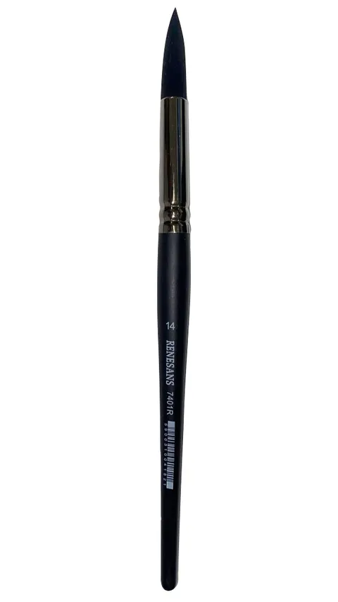 Pędzel Renesans 7401R - 14 - imitacja wiewiórki okrągły