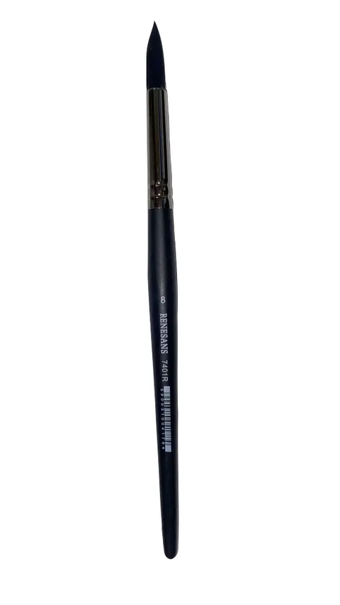 Pędzel Renesans 7401R - 8 - imitacja wiewiórki okrągły