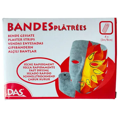 Bandaże gipsowe DAS - 4 szt.