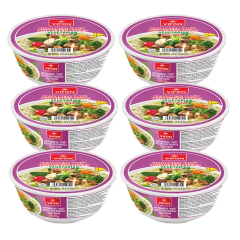 Zupa Instant VIFON PHỞ Chay 6x70 g Makaron Ryżowy Wegetariańska