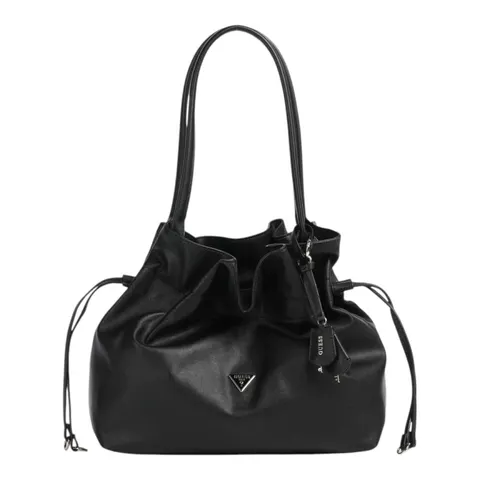 GUESS TOREBKA DAMSKA KARIMA DRAWSTRING TOTE CZARNA HWNG2249230 BLA