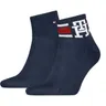 TOMMY HILFIGER SKARPETY SKARPETKI STOPKI 2P GRANATOWE 701236322 002 - Rozmiar: 43-46