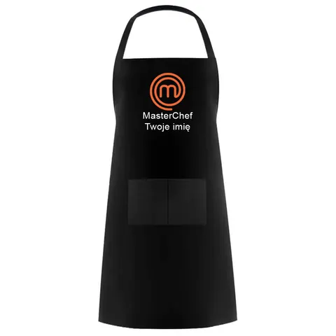 Haftowany Fartuch Kuchenny Masterchef + Twoje Imię