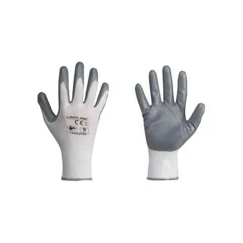 Rękawice ochronne powlekane nitrylem 9L LahtiPro L220309K