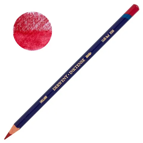 Derwent Kredka Inktense 0500 CHILLI RED