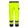 Spodnie ostrzegawcze do pasa żółte premium 3XL