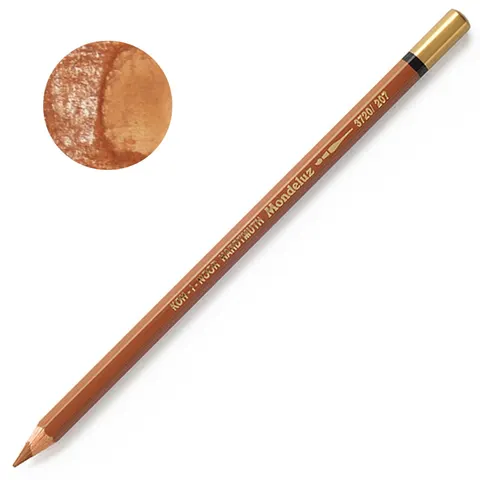 Kredka akwarelowa Mondeluz na sztuki 207 BURNT SIENNA Koh i Noor