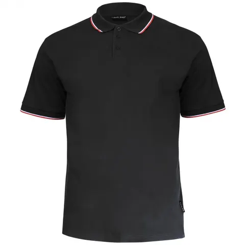 Koszulka Polo męska czarna bawełniana (190 g/m2) L