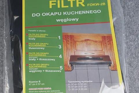 Filtr węglowy do okapu kuchennego