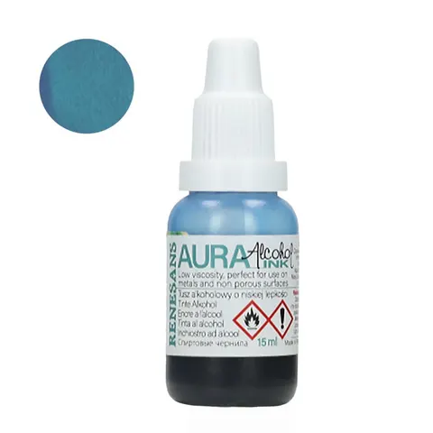 Tusz alkoholowy Aura Renesans 15 ml - 120 Cyjan
