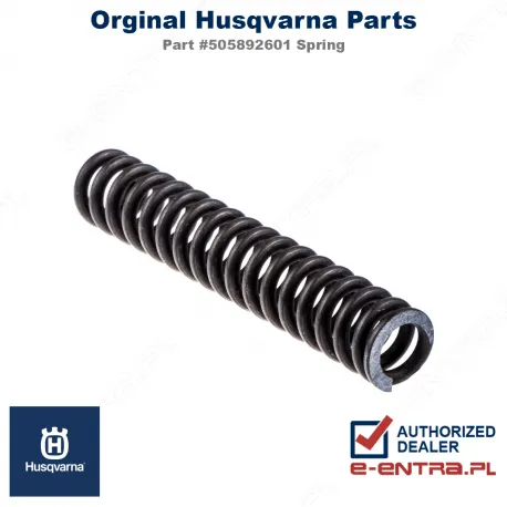 Sprężyna hamulca pilarki Husqvarna 120e MarkII, 235E, 236, 240E, 530016415